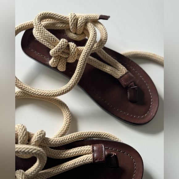 ‼️SOLD‼️Ysl Nu Pieds rope sandals - Picture 11 of 14